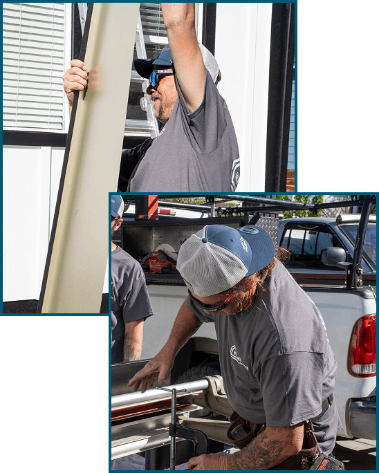 Siding installation