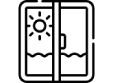 Simple black silhouette of a cat